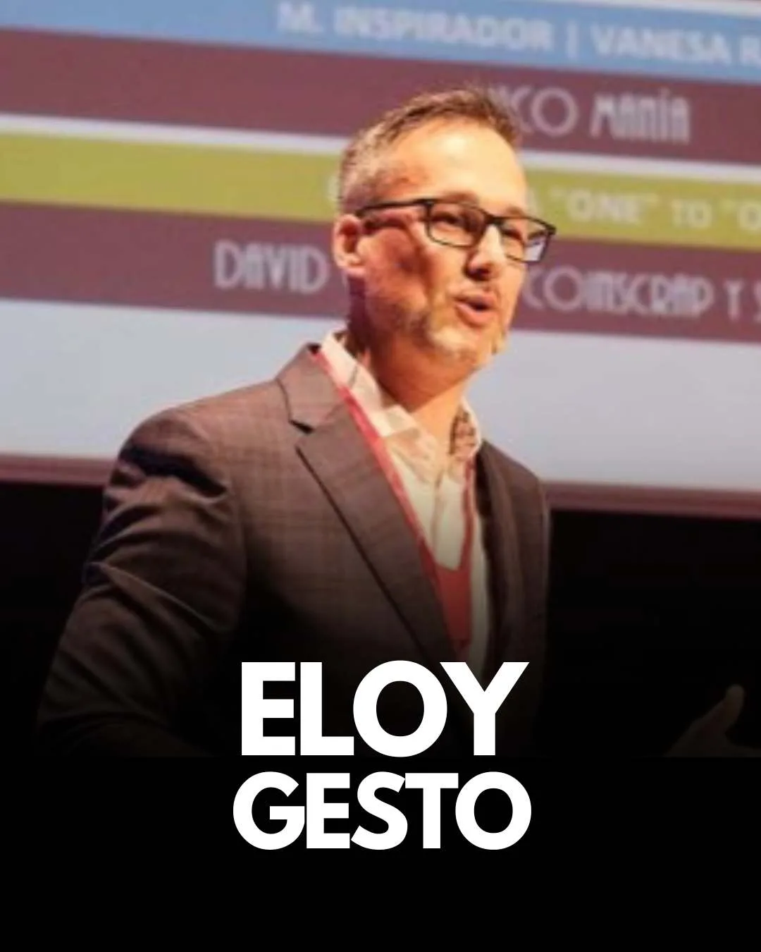 Eloy Gesto, cliente de Black Belt