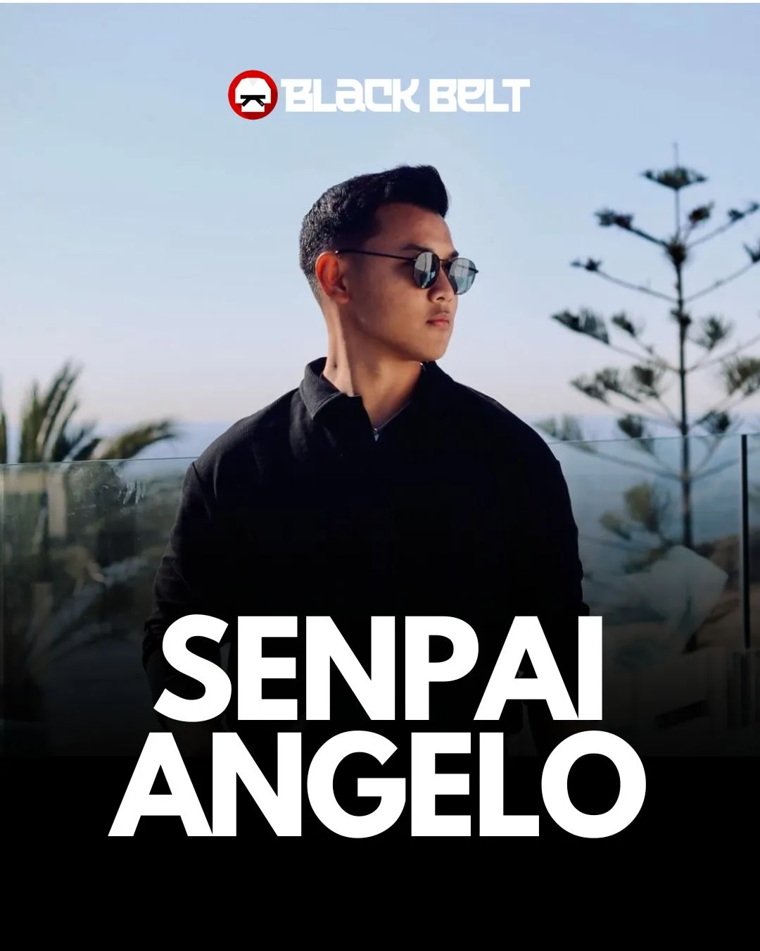 Senpai Angelo (Sergio Cánovas), fundador de Black Belt